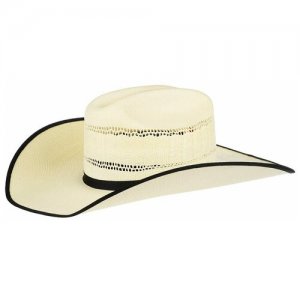 Шляпа ковбойская BAILEY S22BGB DERREN, размер 57. Цвет: белый