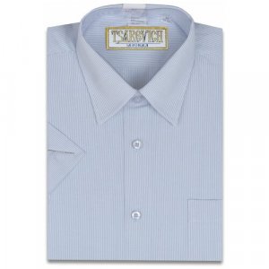 Школьная рубашка , размер 134-140, серый Tsarevich. Цвет: серый