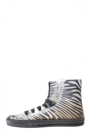Кеды zebra-36-белый, черный Feith