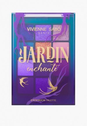 Палетка теней для век Vivienne Sabo Jardin Enchante, тон 01. Цвет: разноцветный