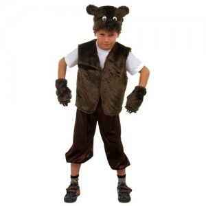 Карнавальный костюм детский Медвежонок (122) Elite CLASSIC. Цвет: коричневый