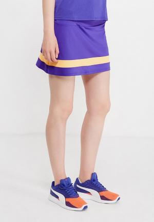Юбка Mizuno Flex Skirt. Цвет: фиолетовый