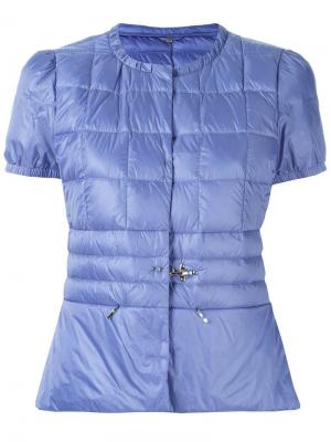 Shortsleeved puffer jacket Fay. Цвет: синий