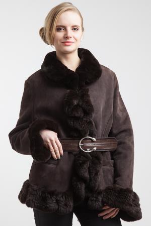 Sheepskin jacket Rolf Schulte. Цвет: коричневый