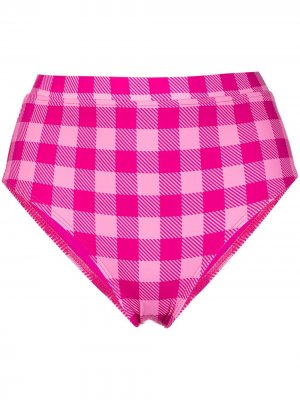 Плавки бикини Lilo Solid & Striped. Цвет: розовый