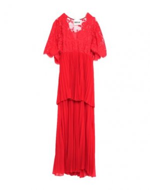 Длинное платье ANIYE BY. Цвет: красный