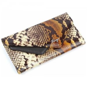 Большой женский кожаный кошелек Karya 1115-530 (114999). Цвет: коричневый