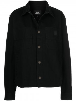 Куртка-рубашка из коллаборации с Carhartt WARDROBE.NYC. Цвет: черный