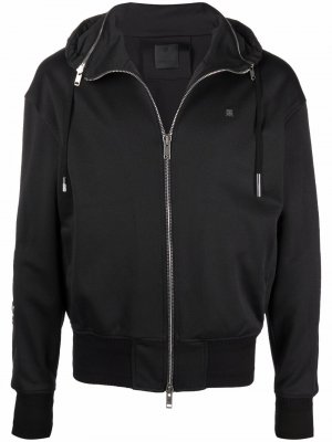 Куртка с металлическим логотипом 4G Givenchy. Цвет: черный
