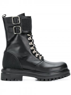 Lace-up boots Albano. Цвет: черный