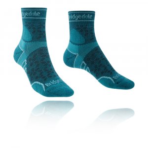 Носки TRAIL RUN Lightweight T2 Merino Sport 3/4 Crew, зеленый Bridgedale
