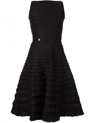 Коктейльное платье с пышной юбкой Philipp Plein. Цвет: чёрный