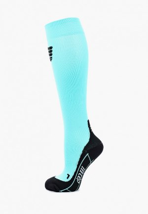 Компрессионные гольфы CEP Compression knee socks. Цвет: голубой