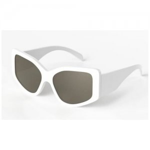 Солнцезащитные очки , белый FAKOSHIMA. Цвет: белый