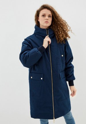 Куртка утепленная Ruxara. Цвет: синий