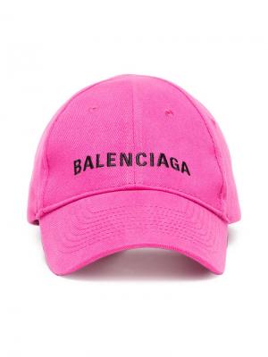 Кепка с вышитым логотипом Balenciaga