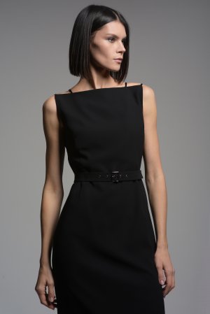 Платье коктейльное VASSA&Co. Цвет: черный