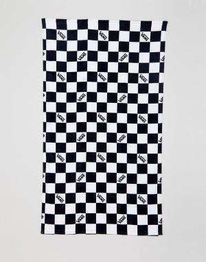 Пляжное полотенце с шахматным узором Vans. Цвет: мульти
