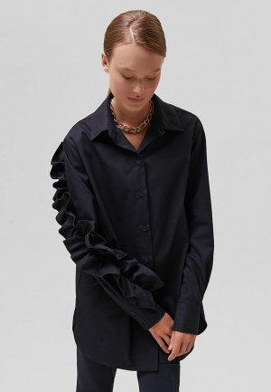 Блуза The Select. Цвет: черный
