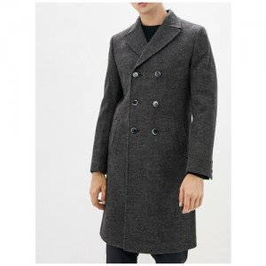 Пальто мужское 168/1 И856, 50/182 Berkytt. Цвет: серый