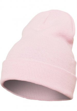 Шапка-бини Yupoong Heavyweight Long , цвет baby pink Flexfit