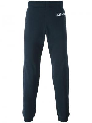 Спортивные брюки College Carhartt. Цвет: синий