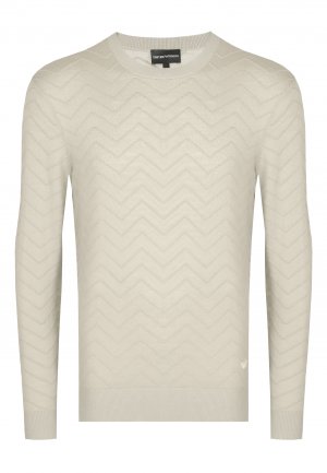 Пуловер EMPORIO ARMANI. Цвет: серый