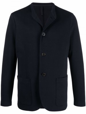 Куртка с воротником-стойкой Harris Wharf London. Цвет: синий