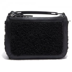 Marc Jacobs (THE) Черная сумка Softbox 23 Teddy. Цвет: черный