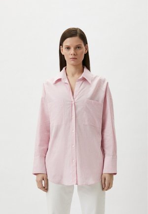 Рубашка Pietro Brunelli Milano. Цвет: розовый