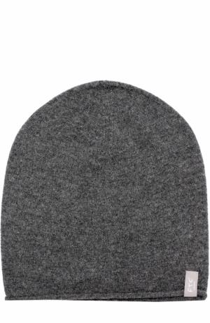 Кашемировая шапка бини FTC. Цвет: темно-серый