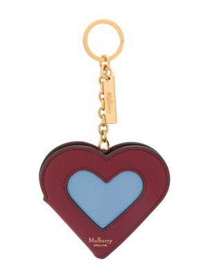 Брелок для ключей Heart Portrait Mulberry. Цвет: синий