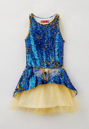 Платье T&K. Цвет: синий