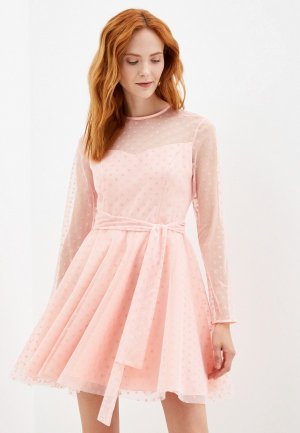 Платье Zerkala. Цвет: розовый