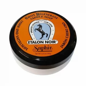 Очиститель-мыло для гладкой кожи Etalon Noir Saddle Soap 100 мл Saphir. Цвет: бесцветный