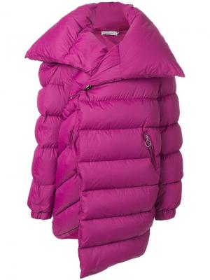 Объемное пальто-пуховик Marquesalmeida Marques'almeida. Цвет: розовый и фиолетовый