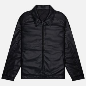 Мужская демисезонная куртка Sustainable Leather Single Riders SOPHNET.. Цвет: чёрный