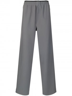 Elasticated-waist trousers GR10K. Цвет: серый