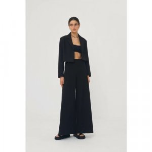 Пиджак , размер L, черный Alexandra Talalay. Цвет: черный