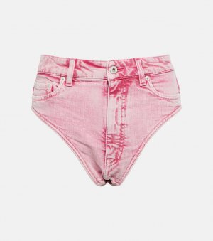 Джинсовые шорты Y/PROJECT, розовый Y/Project