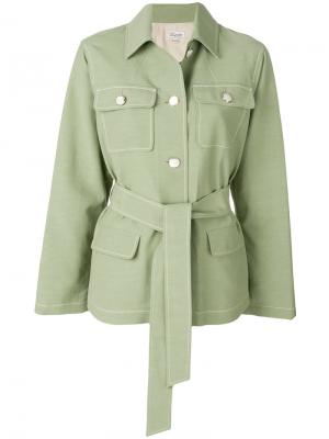Куртка в утилитарном стиле Ocean Temperley London. Цвет: зеленый