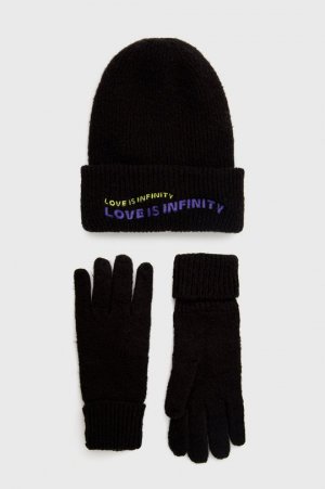 Шапка и перчатки 21WAOA40, черный Desigual