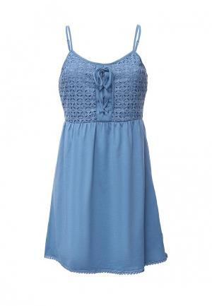 Платье Topshop. Цвет: голубой