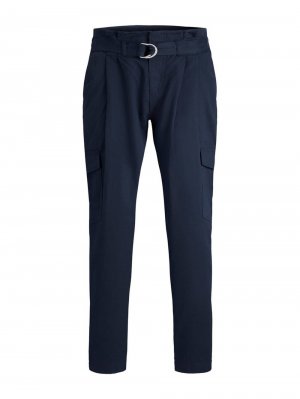 Зауженные брюки со складками спереди Jjxx AUDREY, темно-синий
