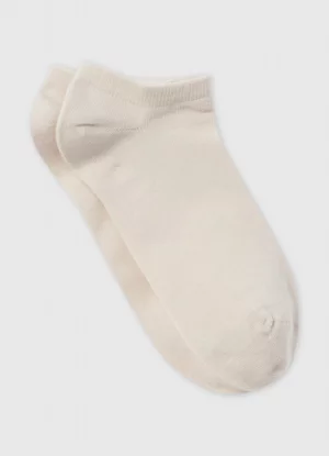 Базовые носки-сникерсы, Бежевый O`Stin. Цвет: бежевый