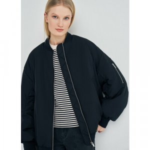 Куртка OSTIN, размер 42-44, черный O'STIN. Цвет: черный