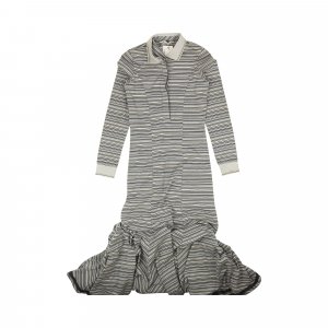 Платье-поло в полоску с принтом , цвет Серый Y/Project