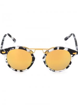 Солнцезащитные очки St. Louis Krewe Du Optic. Цвет: чёрный
