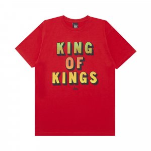 Футболка King Of Kings Brite Red Stussy