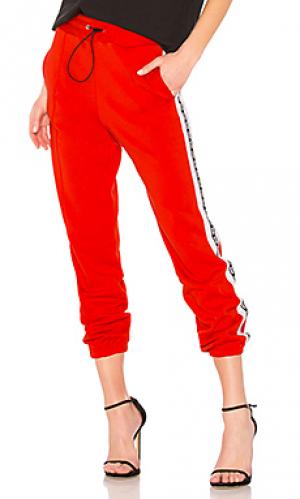 Спортивные брюки MSGM. Цвет: красный